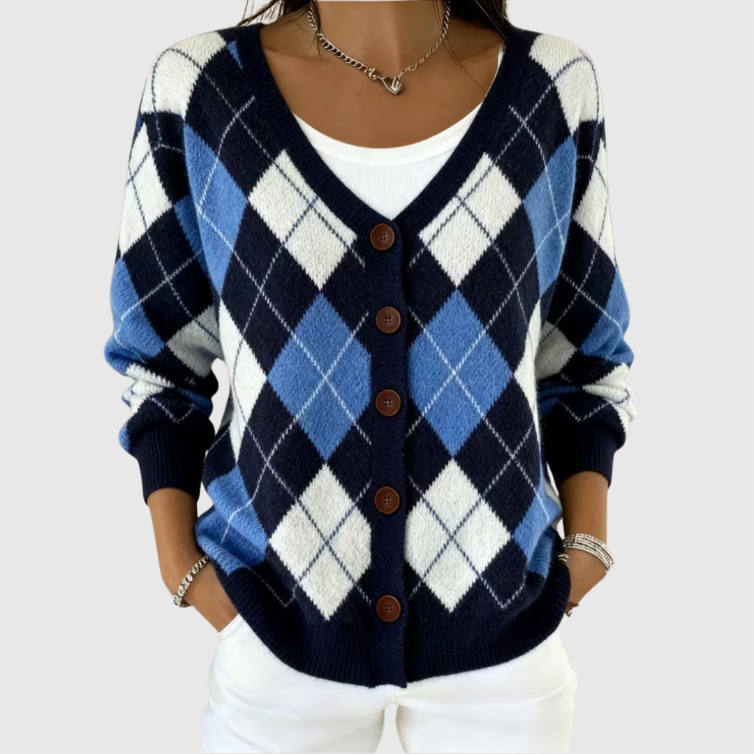 Solange | Cardigan en Maille à Boutons