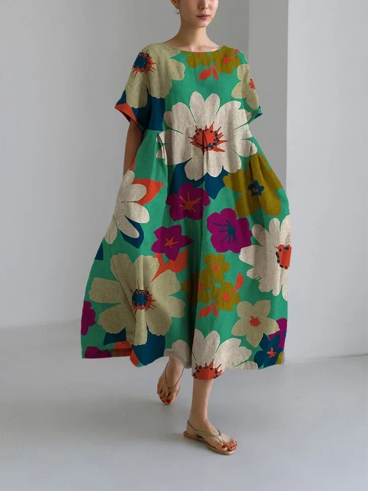 Robe d'Été Fleurie Vito