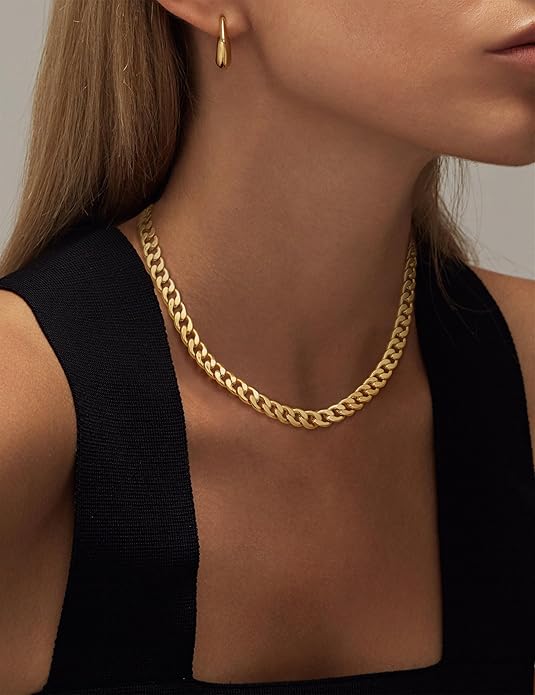 Leonor — Collier Chunky Maille Cubaine