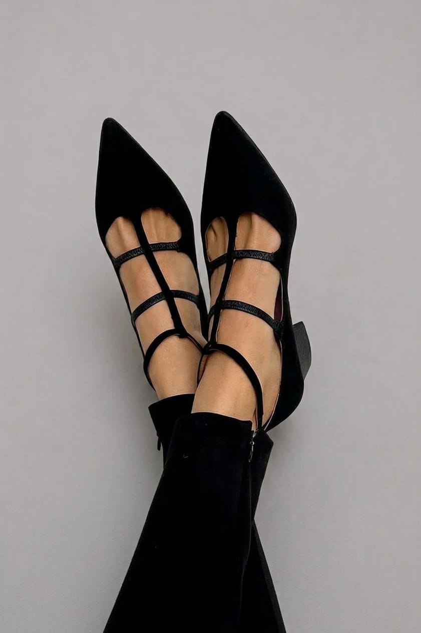 Giulia | Escarpins Pointus à Brides