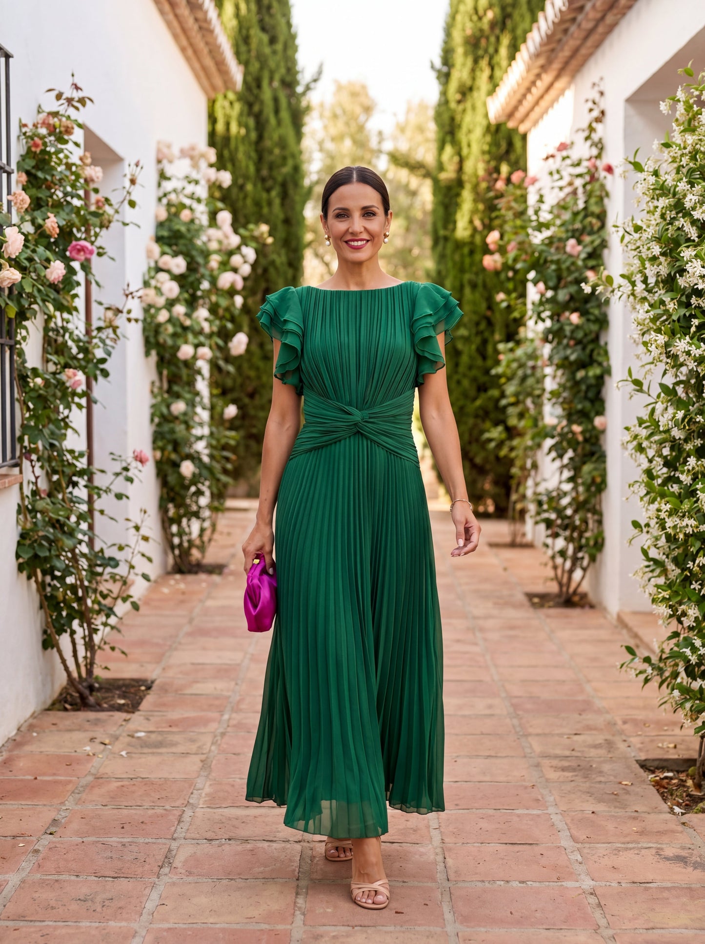 Robe Élégante Selena en Tulle Raffiné - Maison de Lune