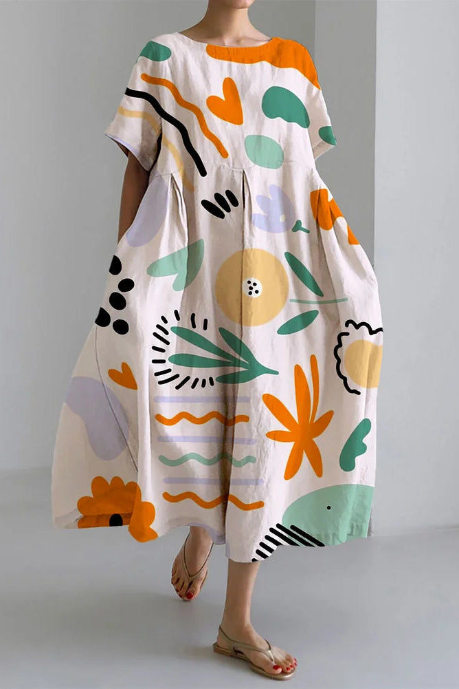 Robe d'Été Fleurie Meli
