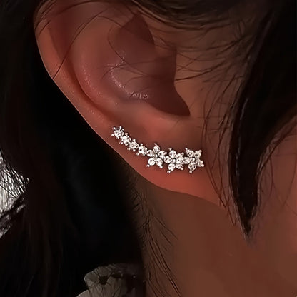 Gloria — Boucles d'Oreilles Florales Intemporelles