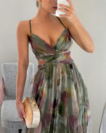 Robe Marbella en Soie Élégante – Maison de Lune