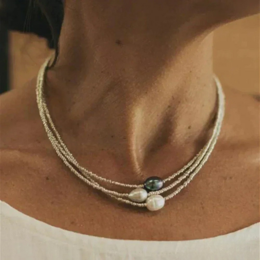 Petra — Collier de Perles Style Vintage