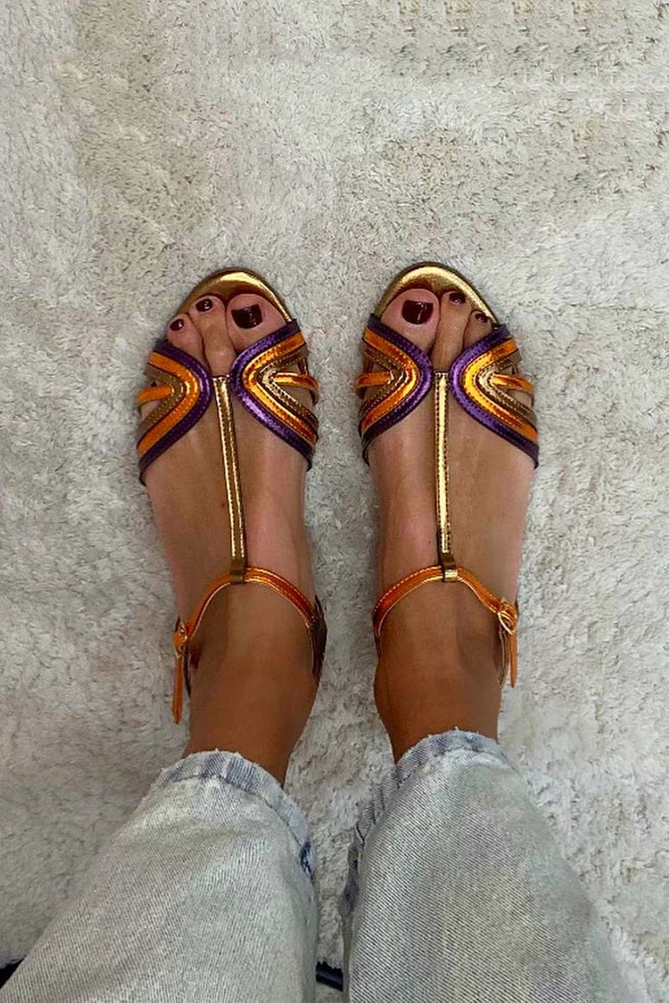 Viviana | Sandales Couleurs de la Méditerranée