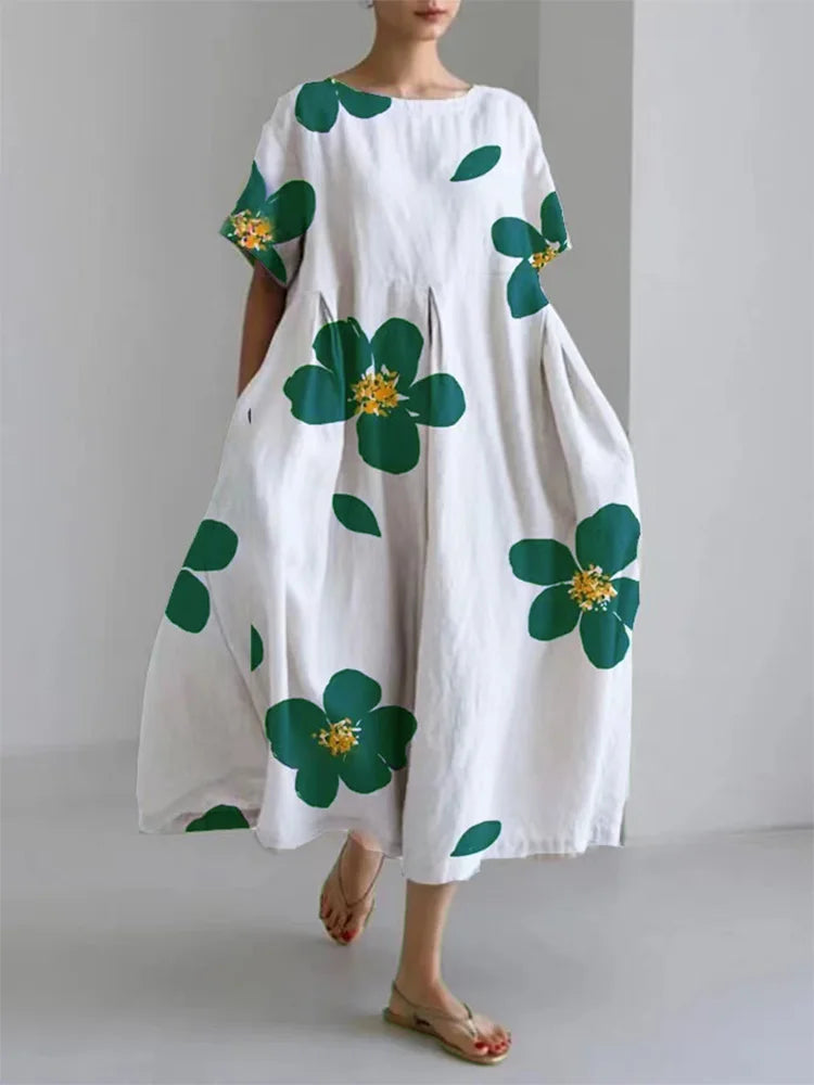 Robe d'Été Fleurie Novi