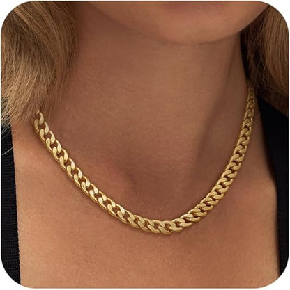 Leonor — Collier Chunky Maille Cubaine