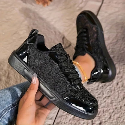 Dentelle | Sneakers en Dentelle Florale