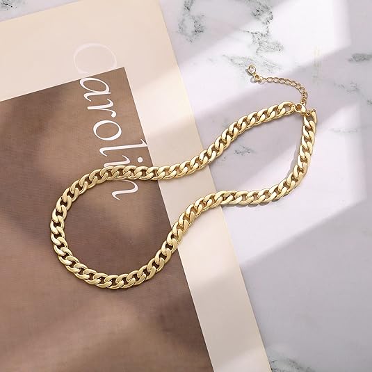 Leonor — Collier Chunky Maille Cubaine