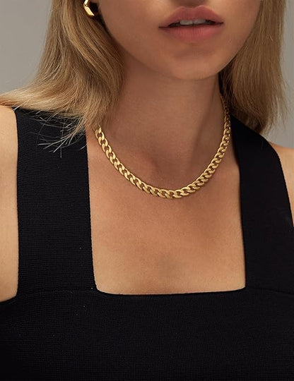 Leonor — Collier Chunky Maille Cubaine
