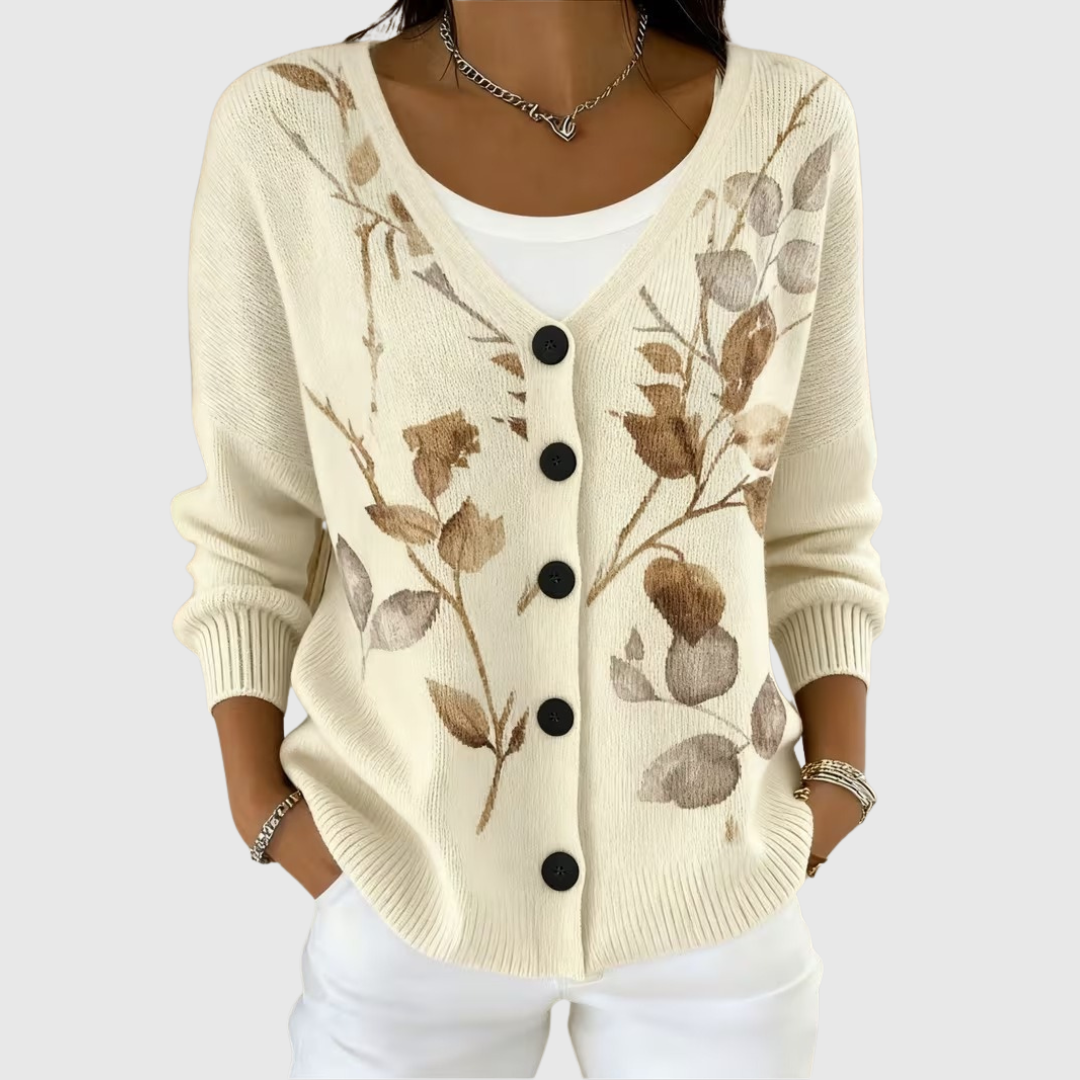Patricia | Cardigan en Maille à Boutons