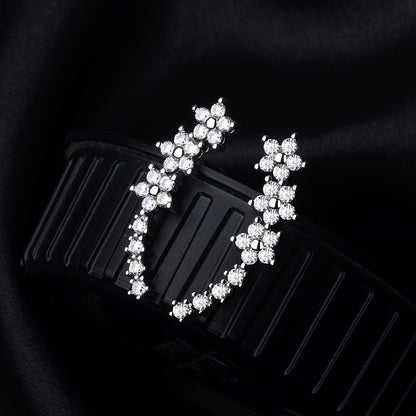 Gloria — Boucles d'Oreilles Florales Intemporelles