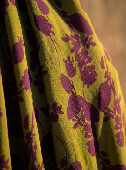 Robe Élégante en Tissu de Soie - Collection Maison de Lune