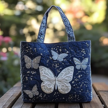 Sac Artisanal Matelassé | Papillon Argenté
