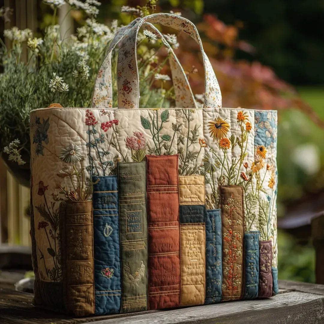 Sac Artisanal Matelassé | Livres et Fleurs
