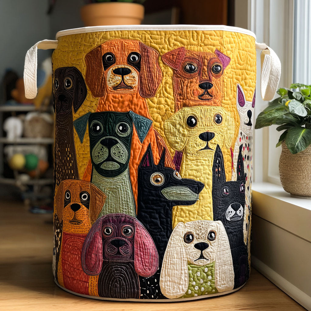 Panier Matelassé | Chiens en Forêt