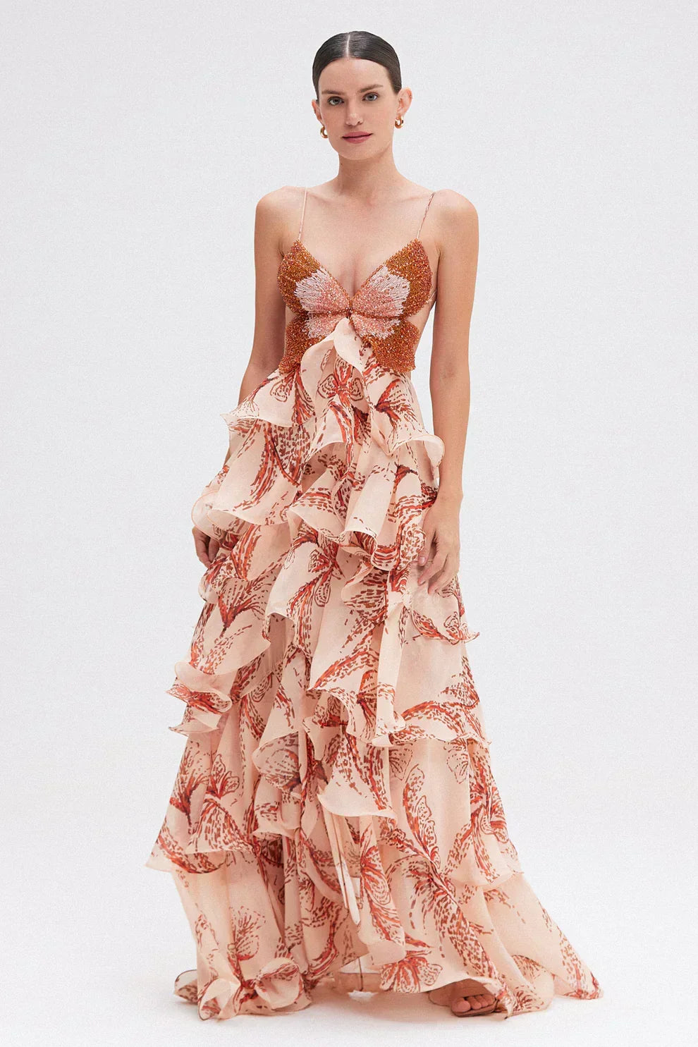 Robe Ibiza en Soie Élégante – Maison de Lune