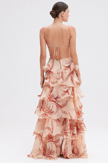 Robe Ibiza en Soie Élégante – Maison de Lune