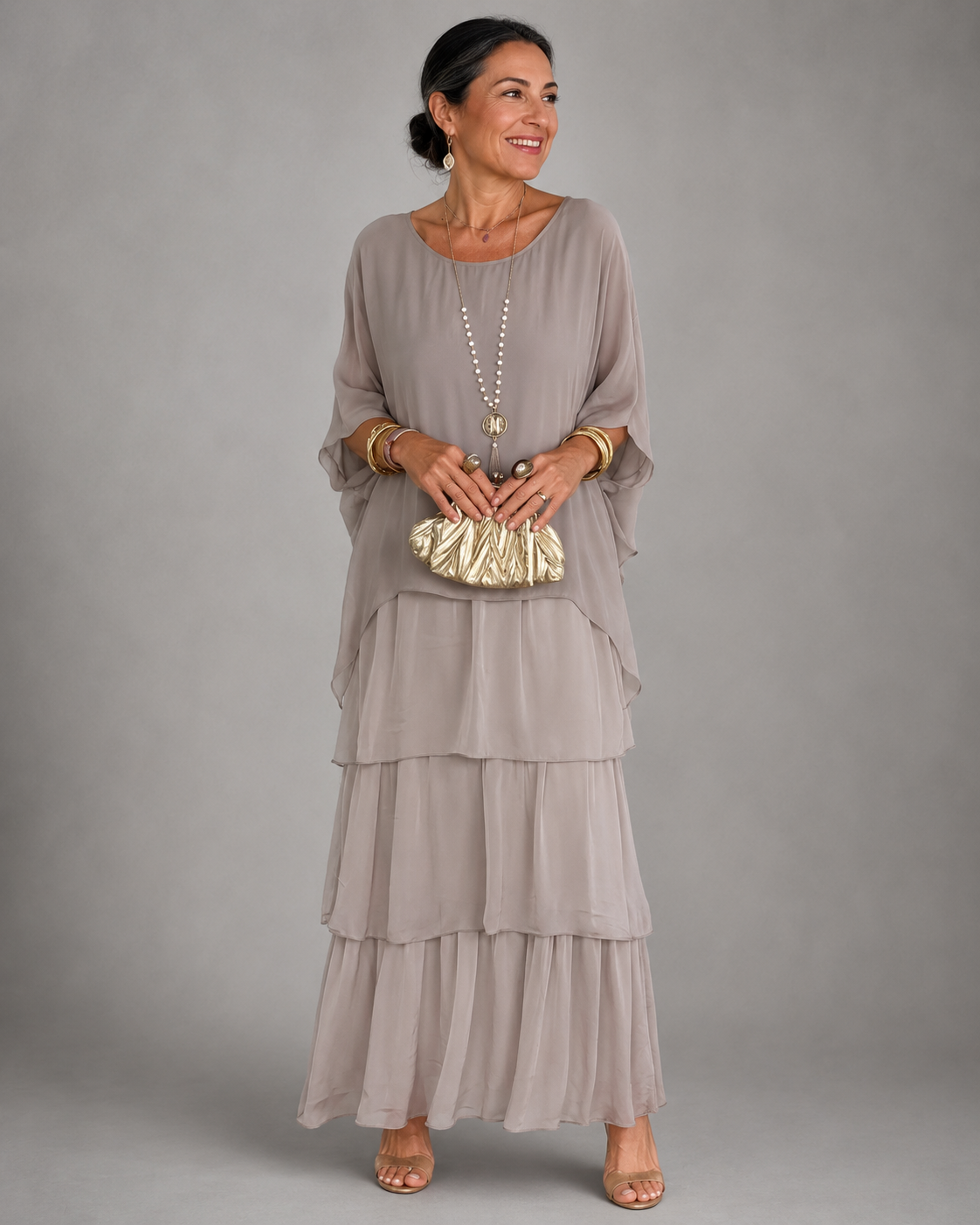 Lara™ | Robe Longue Fluide Élégante