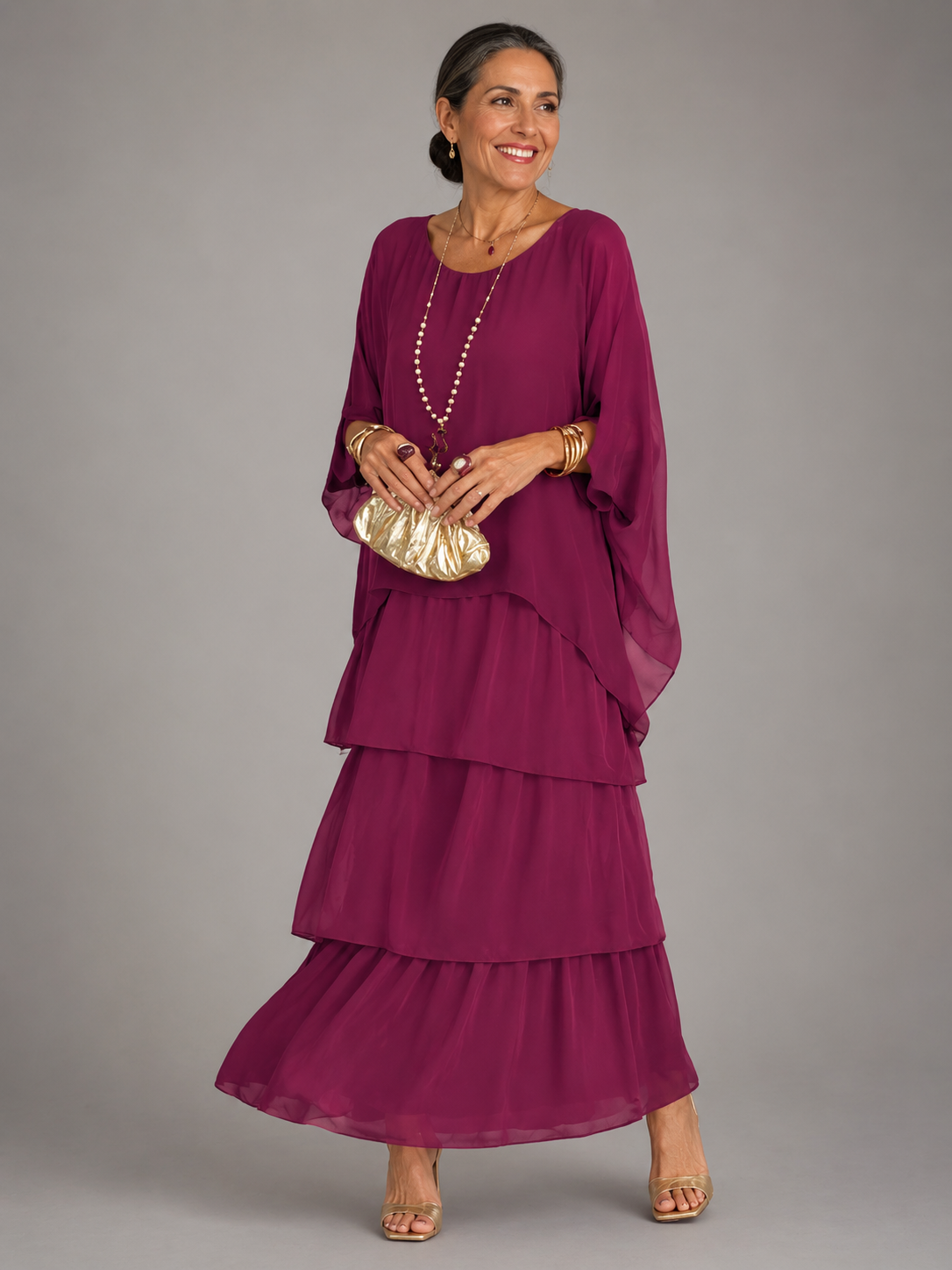 Lara™ | Robe Longue Fluide Élégante