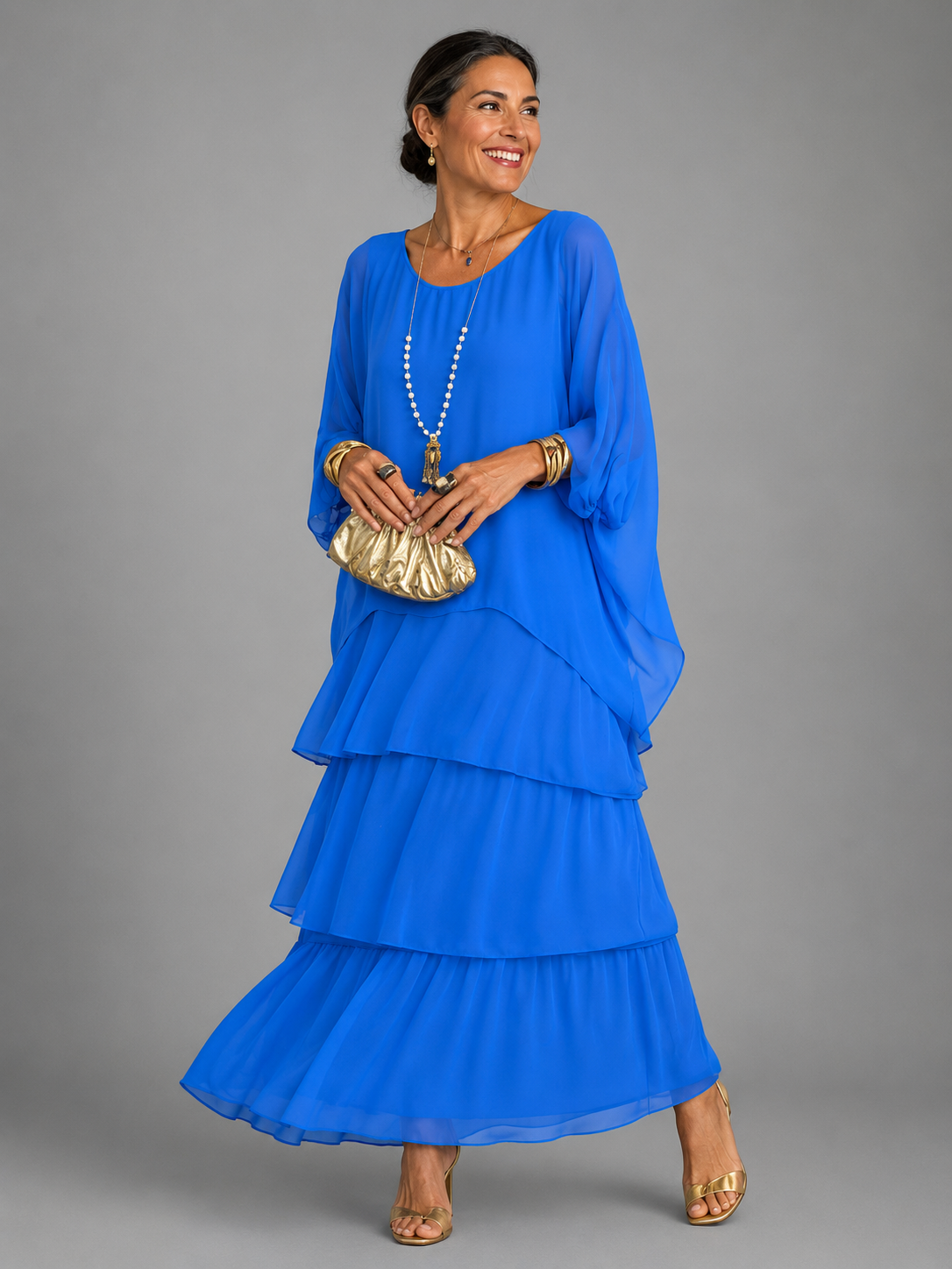 Lara™ | Robe Longue Fluide Élégante