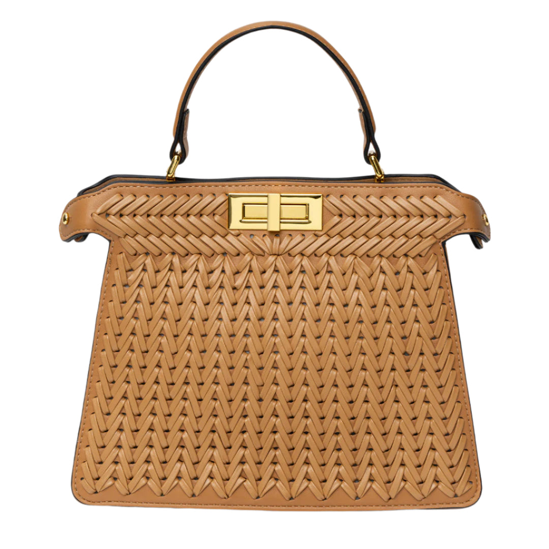 Séraphine™ | Sac structuré finition tressée