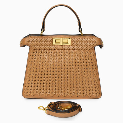 Séraphine™ | Sac structuré finition tressée