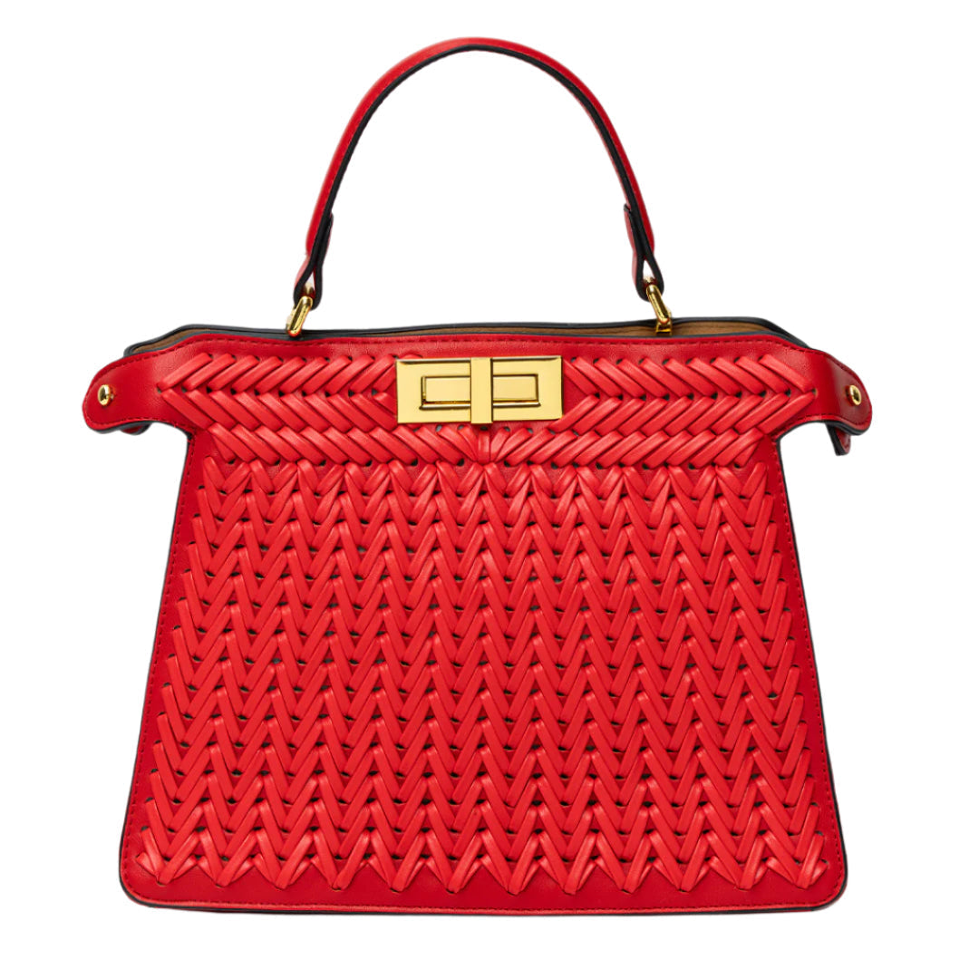Séraphine™ | Sac structuré finition tressée
