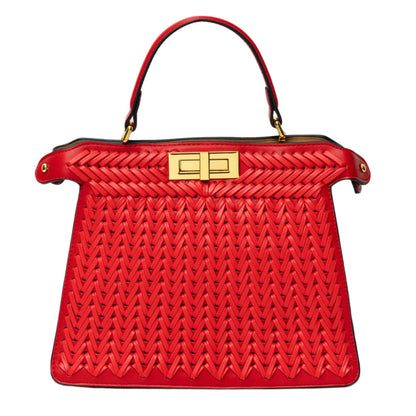 Séraphine™ | Sac structuré finition tressée
