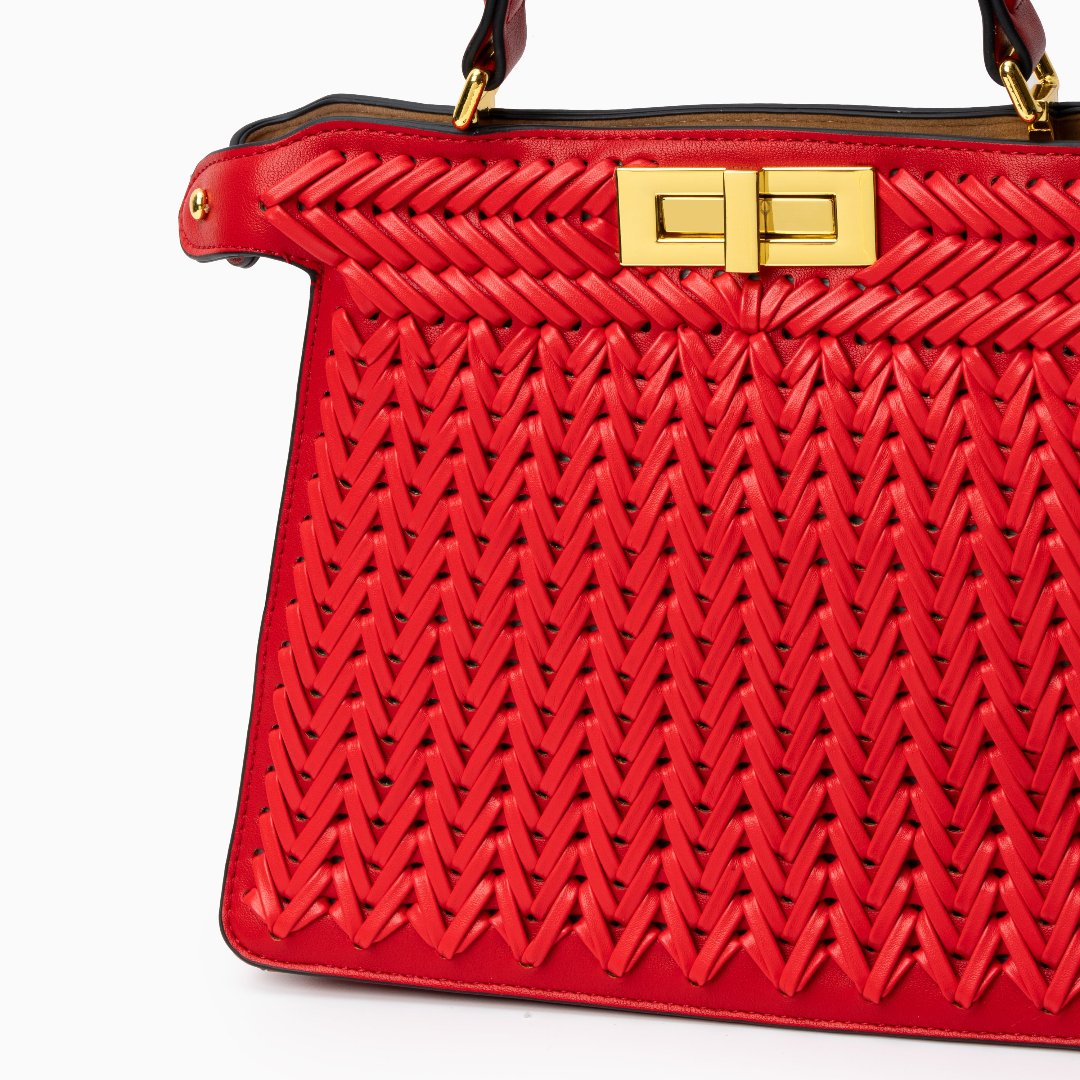 Séraphine™ | Sac structuré finition tressée