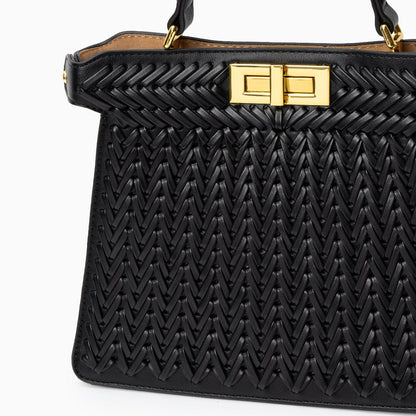 Séraphine™ | Sac structuré finition tressée