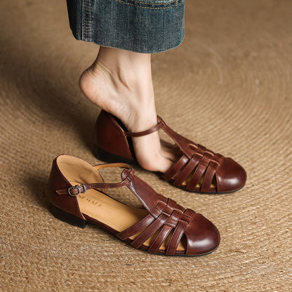 Solene | Ballerines Orthopédiques en Cuir