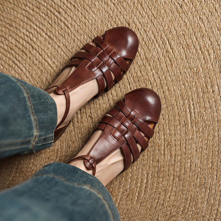 Solene | Ballerines Orthopédiques en Cuir