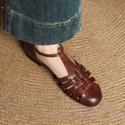 Solene | Ballerines Orthopédiques en Cuir