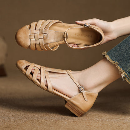 Solene | Ballerines Orthopédiques en Cuir