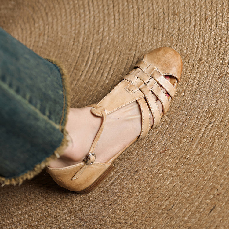 Solene | Ballerines Orthopédiques en Cuir
