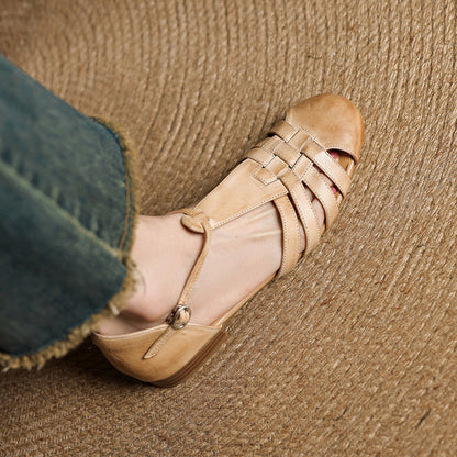 Solene | Ballerines Orthopédiques en Cuir