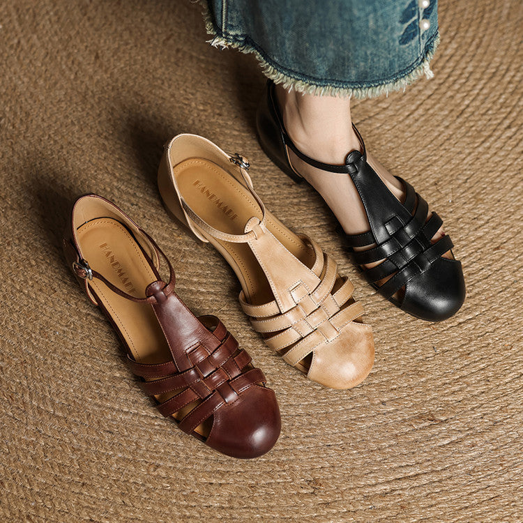 Solene | Ballerines Orthopédiques en Cuir