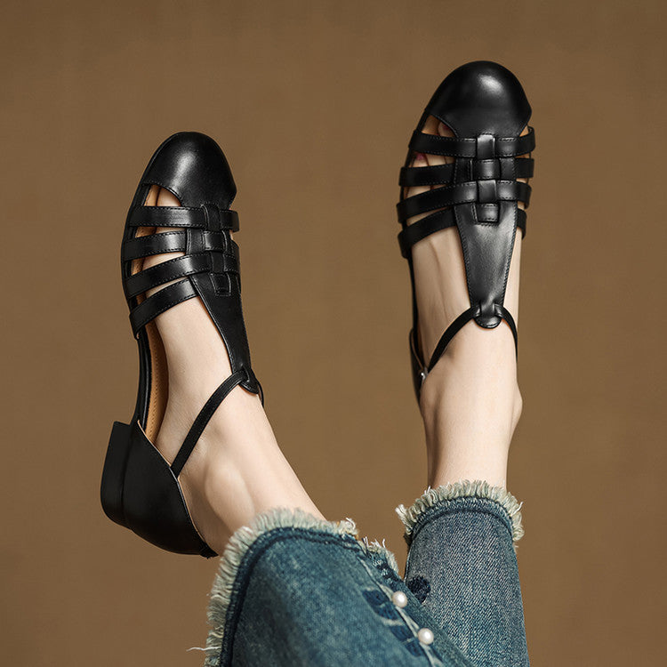 Solene | Ballerines Orthopédiques en Cuir