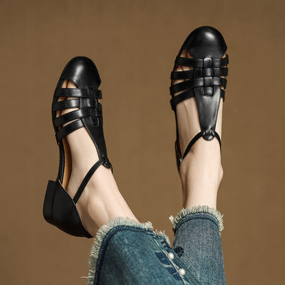 Solene | Ballerines Orthopédiques en Cuir