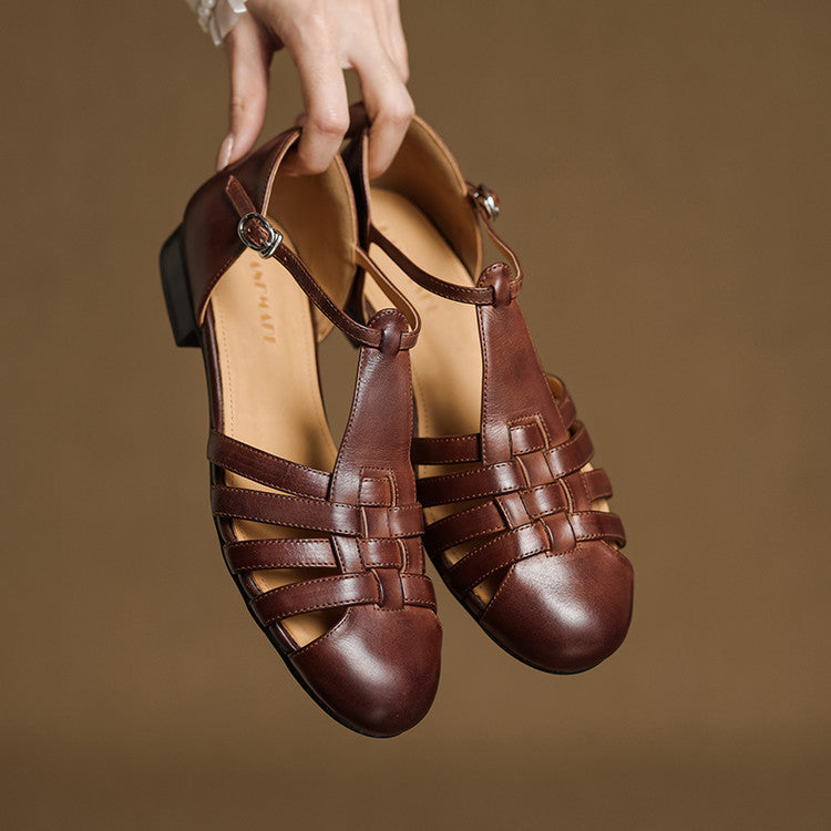 Solene | Ballerines Orthopédiques en Cuir