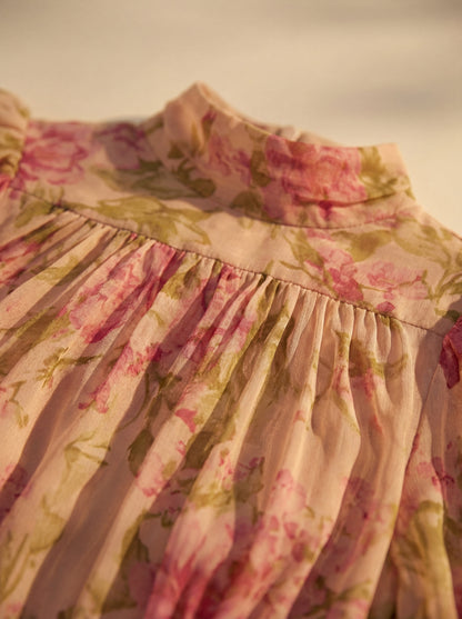 Robe Élégante Rosario en Soie – Maison de Lune