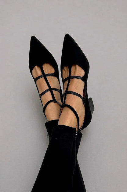 Giulia | Escarpins Pointus à Brides