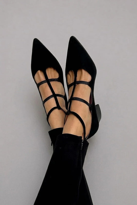 Giulia | Escarpins Pointus à Brides