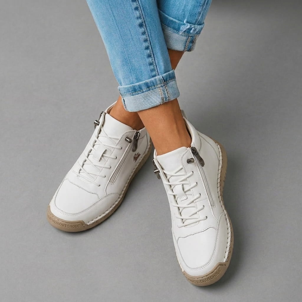 Noemi | Sneakers Orthopédiques à Fermeture Éclair