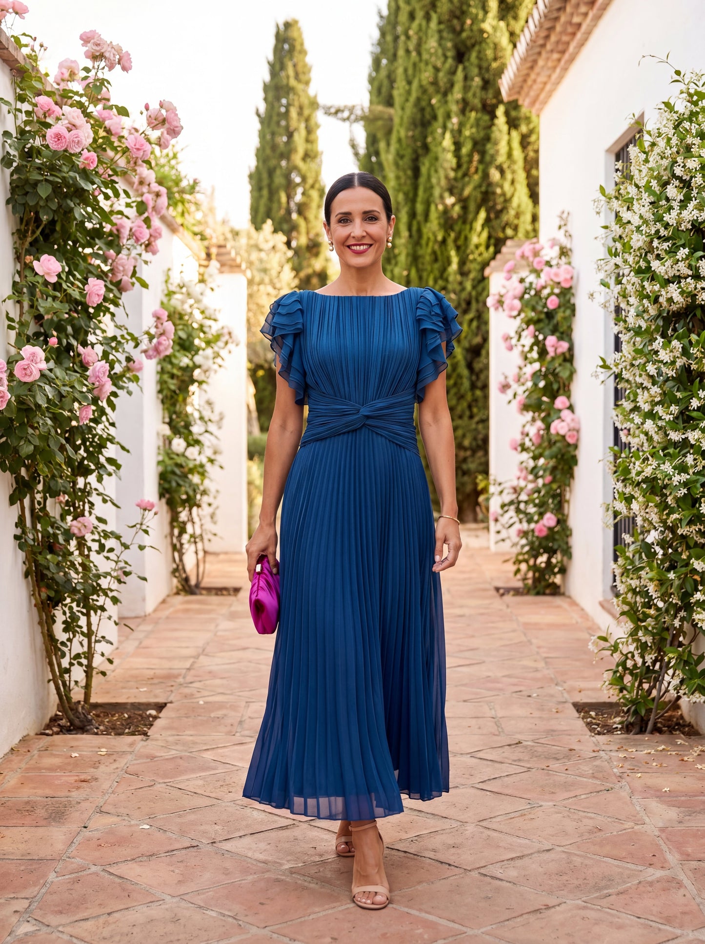 Robe Élégante Selena en Tulle Raffiné - Maison de Lune