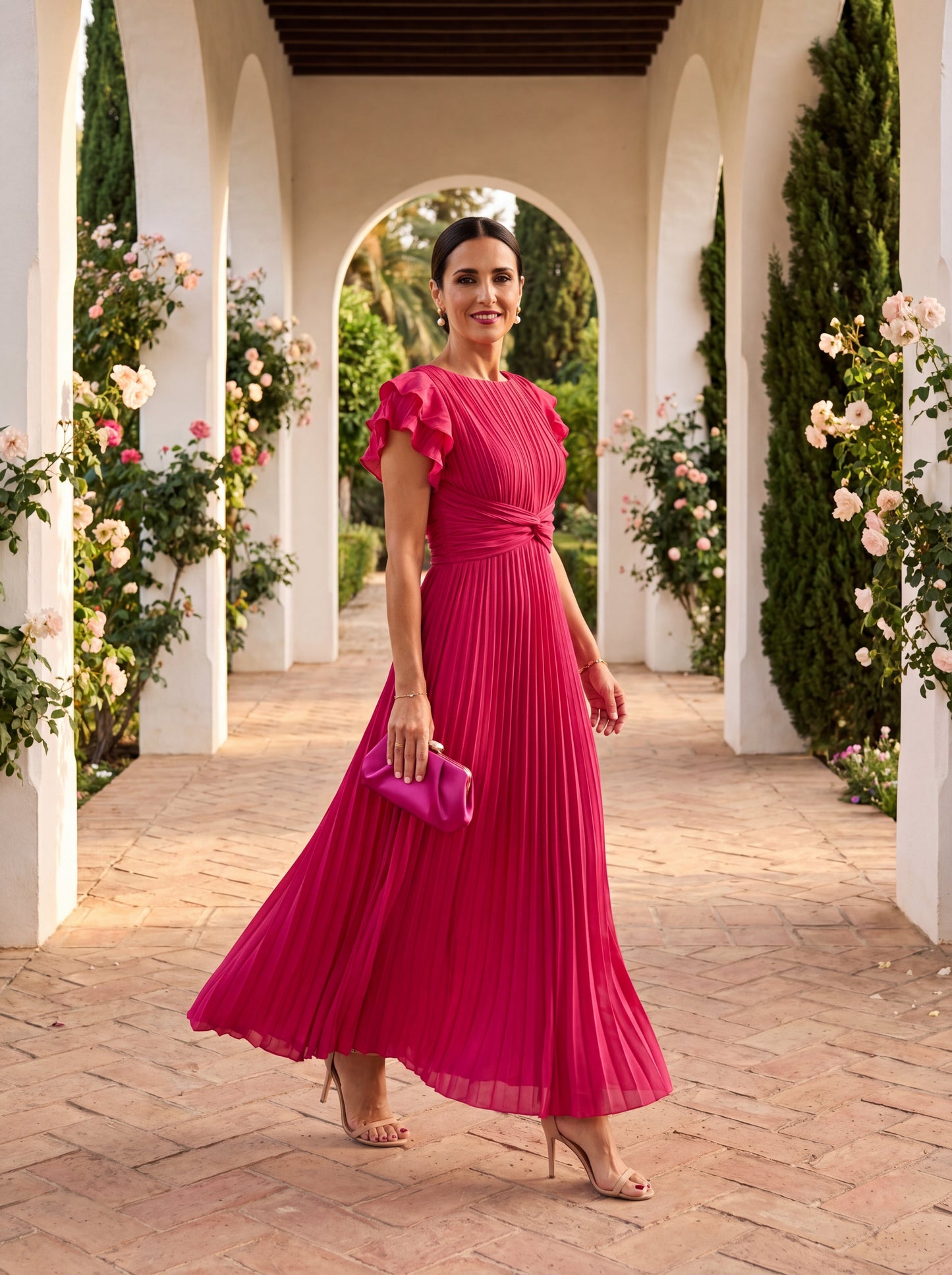 Robe Élégante Selena en Tulle Raffiné - Maison de Lune