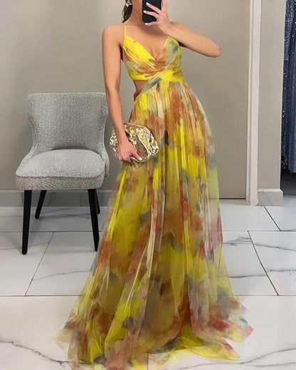 Robe Marbella en Soie Élégante – Maison de Lune