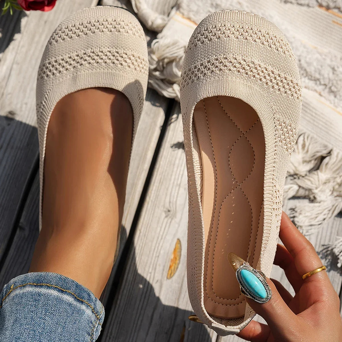 Clara | Sneakers Orthopédiques en Tissu